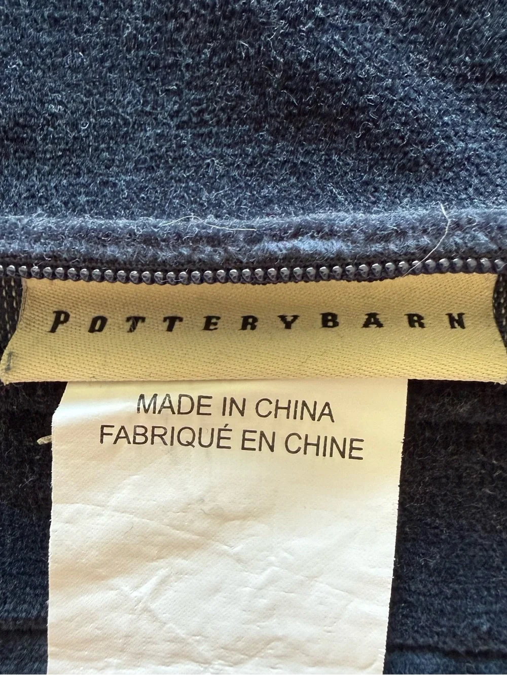 Set of 2 Pottery Barn Everywhere Velvet Pillow Covers 20x20 Midnight Blue Navy
